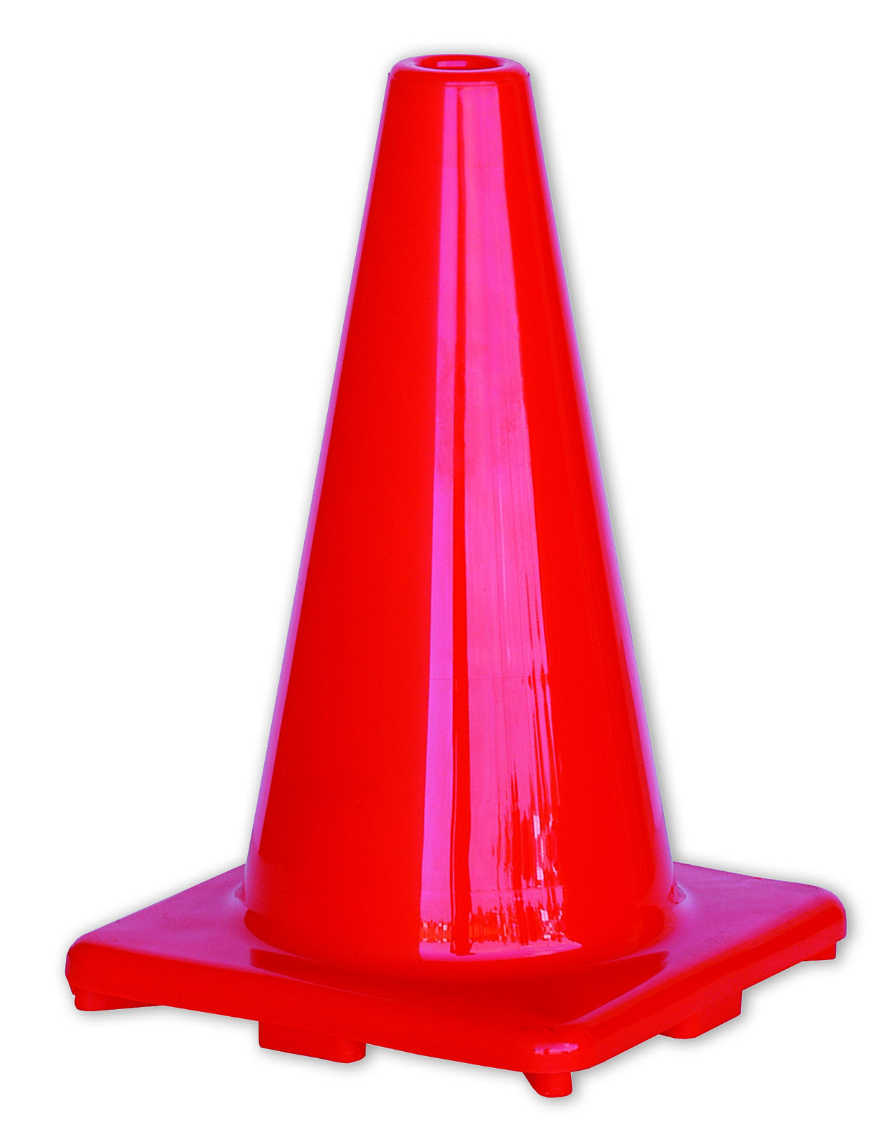 TRAFFIC CONE ORANGE 300MM - NON REFLECTIVE